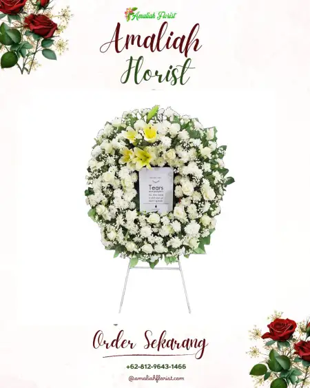 Krans Bunga Duka Cengkok